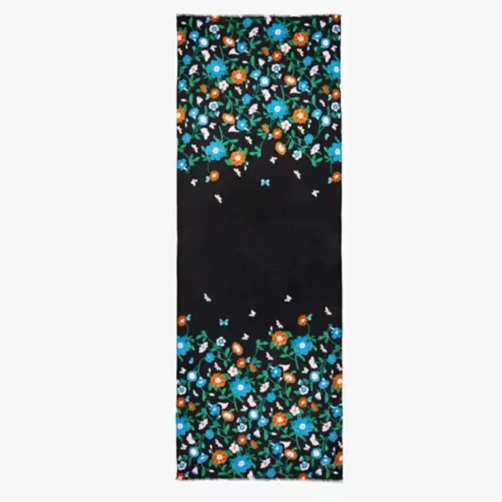 kate spade new york floral garden oblong scarf